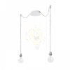 KOMBIX 2 függesztő készlet FEHA+AK+KF   230V LED E27 2x15W