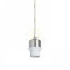 MORE 80 mennyezeti függőlámpa alap  króm 230V LED E27 3x15W