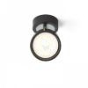 PIXIE dönthető lámpa fekete króm 230V LED GX53 7W