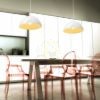 MONROE 40 függő lámpa csillogó fehér/fehér  230V LED E27 30W