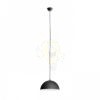 MONROE 30 függő lámpa matt fekete/fehér  230V LED E27 11W