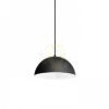 MONROE 30 függő lámpa matt fekete/fehér  230V LED E27 11W