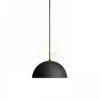 MONROE 30 függő lámpa matt fekete/fehér  230V LED E27 11W