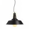 GOLDIE 36 függő lámpa fekete/fehér  230V LED E27 30W