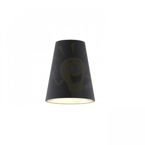 CONNY 25/30 asztali lámpaernyő Polycotton fekete/arany fólia max. 23W