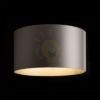 RON 55/30 lámpabúra  Monaco galamb szürke/ezüst PVC  max. 23W