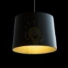 ASPRO 40/30 lámpabúra  Monaco benzin kék/ezüst PVC  max. 23W