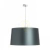 ASPRO 55/30 lámpabúra  Monaco benzin kék/ezüst PVC  max. 23W