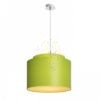 DOUBLE 40/30 lámpabúra  Chintz lime/fehér PVC  max. 23W