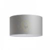 RON 55/30 lámpabúra  Chintz világosszürke/fehér PVC  max. 23W