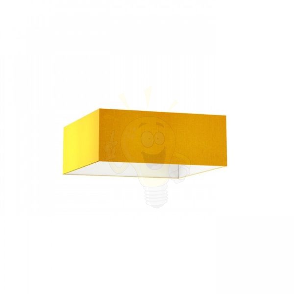 TEMPO 50/19 lámpabúra  Chintz sárgabarack/fehér PVC  max. 23W