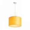 RON 40/25 lámpabúra  Chintz sárgabarack/fehér PVC  max. 23W