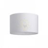 RON 40/25 lámpabúra  Polycotton fehér/fehér PVC  max. 23W