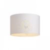RON 40/25 lámpabúra  Polycotton fehér/fehér PVC  max. 23W