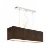 LOPE 80 függő lámpa fekete matt nikkel 230V LED E27 4x15W