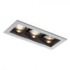 MONE III dönthető ezüstszürke  12V GU5,3 3x50W