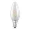 OSRAM Retrofit gyertya alakú matt 230V E14 LED EQ25 2700K