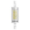 OSRAM SLIM LINE 78mm   világos 230V R7S LED EQ60 300°  2700K