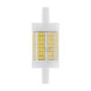 OSRAM LINE 78mm DIMM  világos 230V R7s LED EQ100  2700K