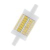 OSRAM LINE 78mm DIMM  világos 230V R7s LED EQ100  2700K