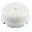 Fehér porcelán falonkívüli kötődoboz 78x35mm