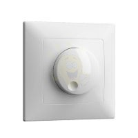 Fehér süllyesztett fali dimmer 1000W terhelhetőséggel LED fényforrásokhoz