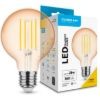 Modee LED Filament Amber Globe G80 4W E27 320° 1800K (360 lumen)