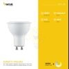 Technik LED Izzó Spot Alu-Plastic 7W GU10 100° 6000K (520 lumen)