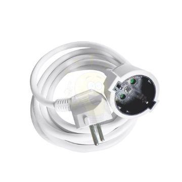 Technik Professional Hosszabbító (lengokábel) Fehér 2m kábellel 3x1,5mm2 16A