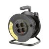 Technik Professional Kábeldob 4-er 25m 1,5mm2 (fekete) 16A