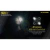 Nitecore Elemlámpa NU05 V2 KIT (akkumulátoros - tartozék) HP LED (40 lumen)