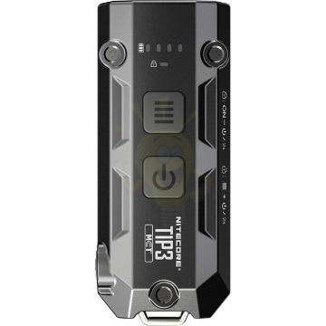 Nitecore Elemlámpa TIP3 (akkumulátoros) MCT UHE LED (720 lumen) Fekete