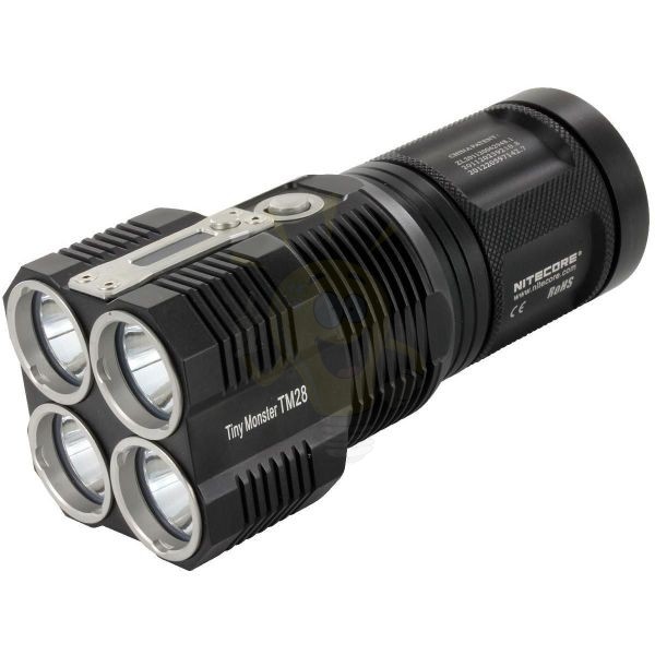 Nitecore Elemlámpa TM28 SET (+4 x IMR18650) 4xCREE XHP35 HI (6000 lumen)